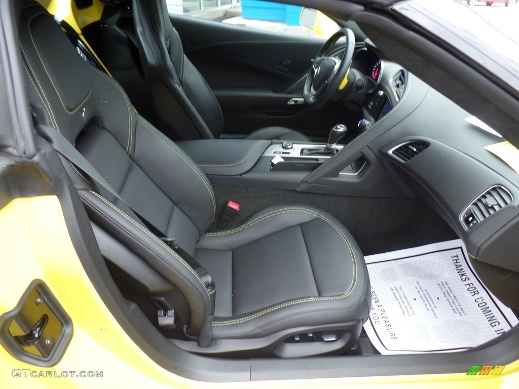 2019 Corvette Grand Sport Convertible - Corvette Racing Yellow Tintcoat / Black photo #49
