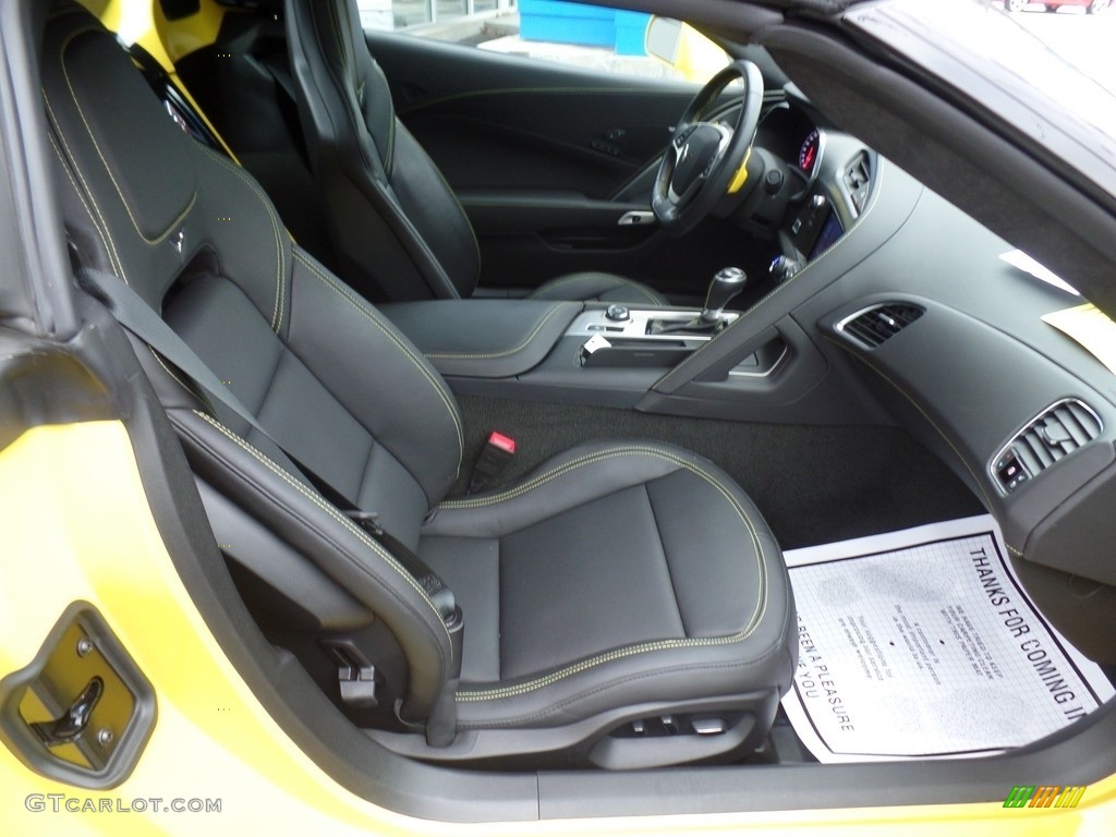 2019 Chevrolet Corvette Grand Sport Convertible Front Seat Photo #130914535