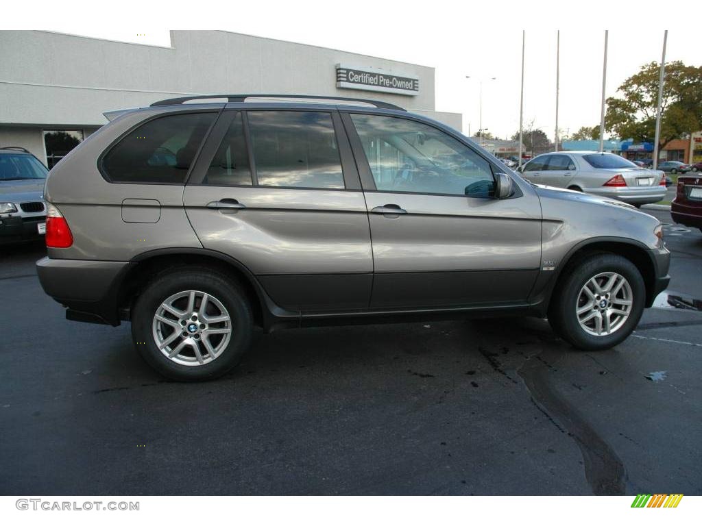 2006 X5 3.0i - Sterling Grey Metallic / Black Dakota Leather photo #8