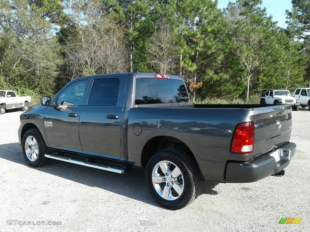 2019 1500 Classic Express Crew Cab 4x4 - Granite Crystal Metallic / Black/Diesel Gray photo #3