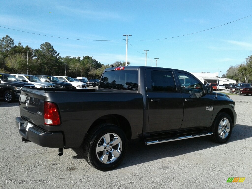 2019 1500 Classic Express Crew Cab 4x4 - Granite Crystal Metallic / Black/Diesel Gray photo #5