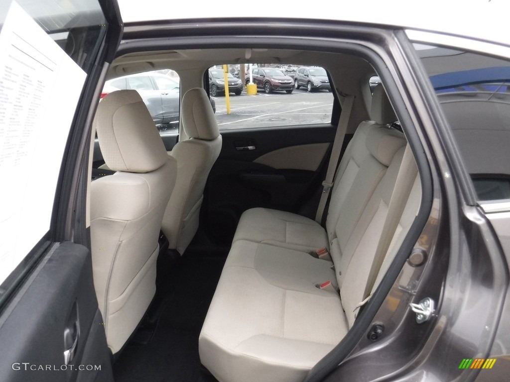 2016 CR-V EX AWD - Urban Titanium Metallic / Beige photo #24