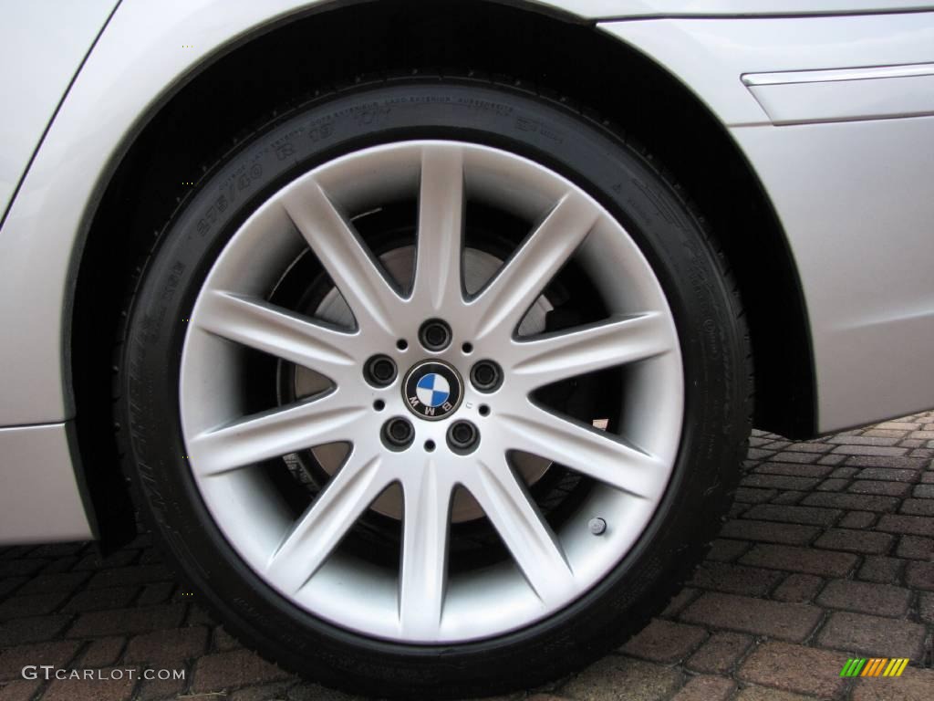 2003 7 Series 745Li Sedan - Titanium Silver Metallic / Black/Black photo #29