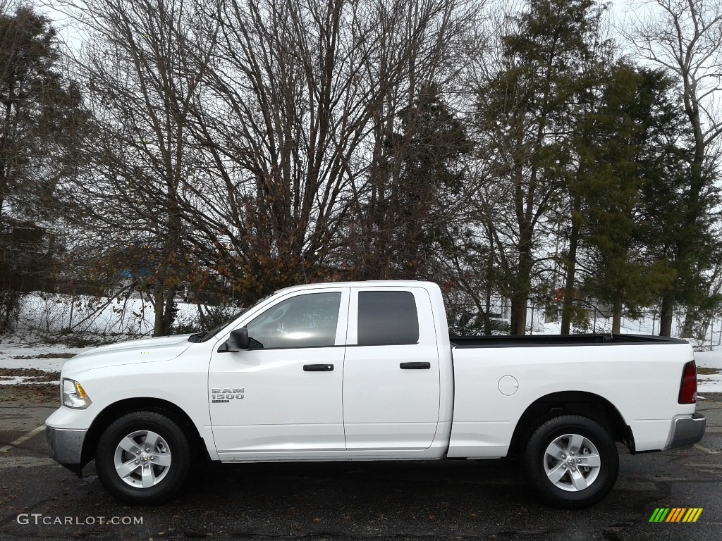 2019 1500 Classic Tradesman Quad Cab - Bright White / Black/Diesel Gray photo #1