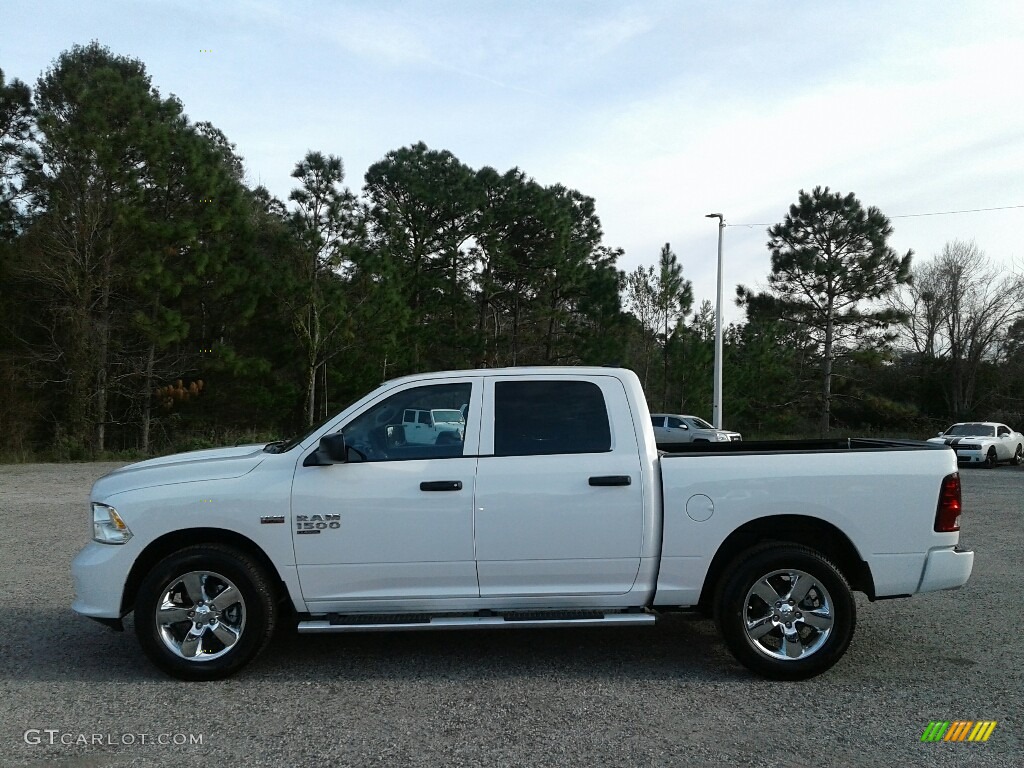 2019 1500 Classic Tradesman Crew Cab 4x4 - Bright White / Black/Diesel Gray photo #2