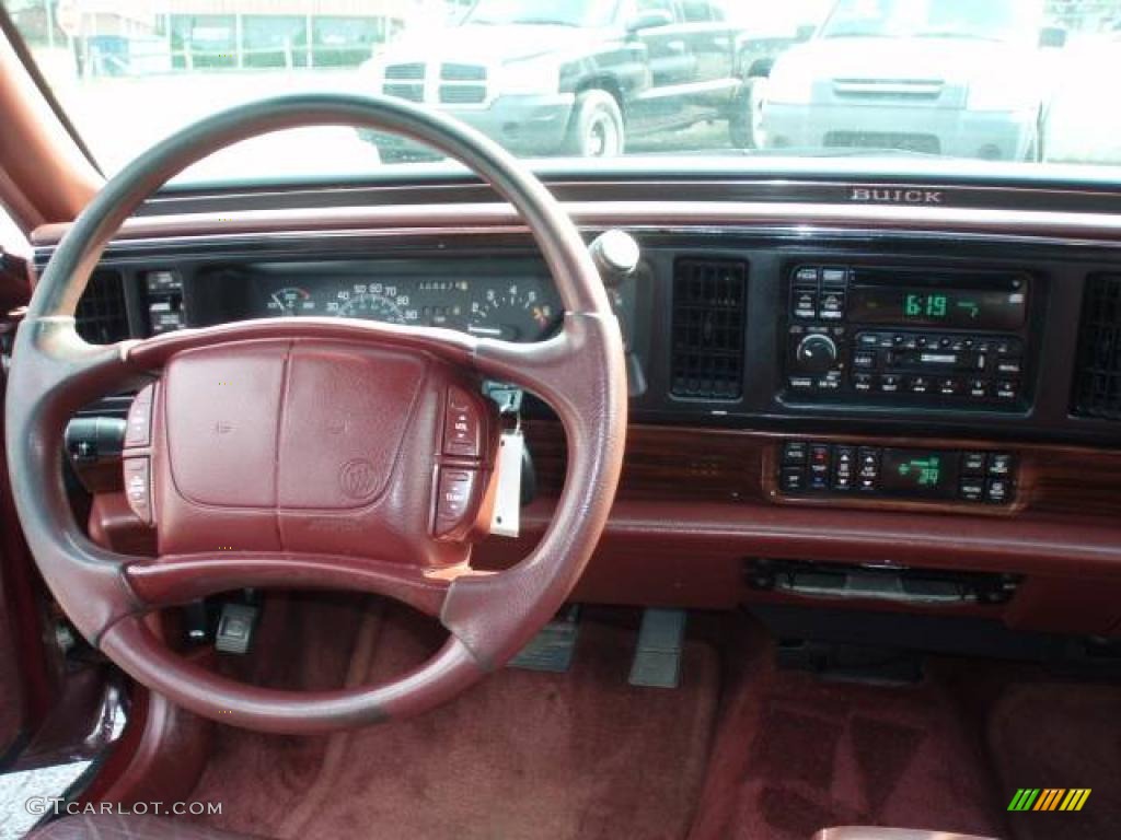 1997 LeSabre Limited - Bordeaux Red Pearl / Bordeaux Red photo #10