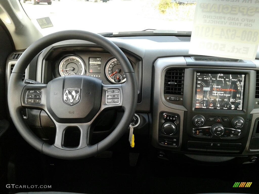 2019 1500 Classic Tradesman Crew Cab 4x4 - Bright White / Black/Diesel Gray photo #13