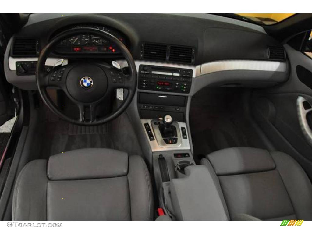 2004 3 Series 325i Convertible - Silver Grey Metallic / Grey photo #14