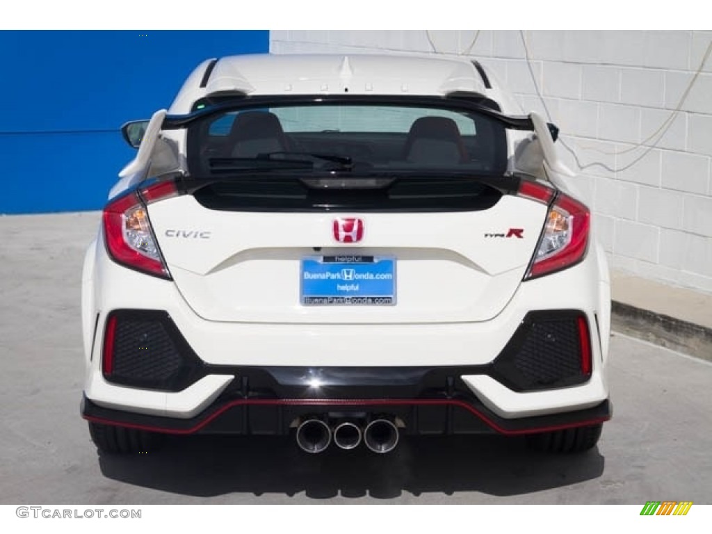 2019 Civic Type R - Championship White / Black/Red photo #6