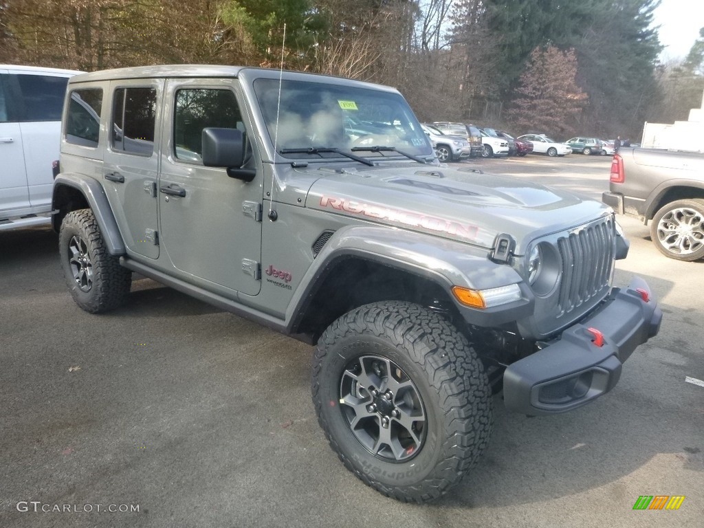 Sting-Gray 2019 Jeep Wrangler Unlimited Rubicon 4x4 Exterior Photo #130919359