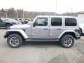 2019 Billet Silver Metallic Jeep Wrangler Unlimited Sahara 4x4  photo #3