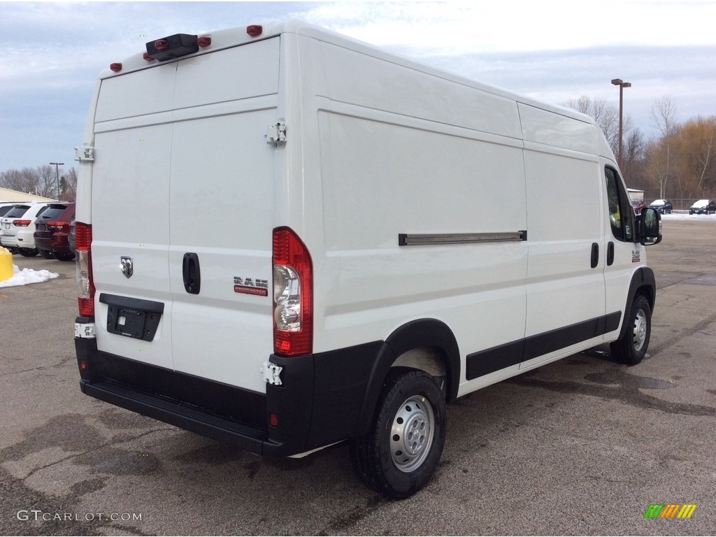 2019 ProMaster 2500 High Roof Cargo Van - Bright White / Black photo #7