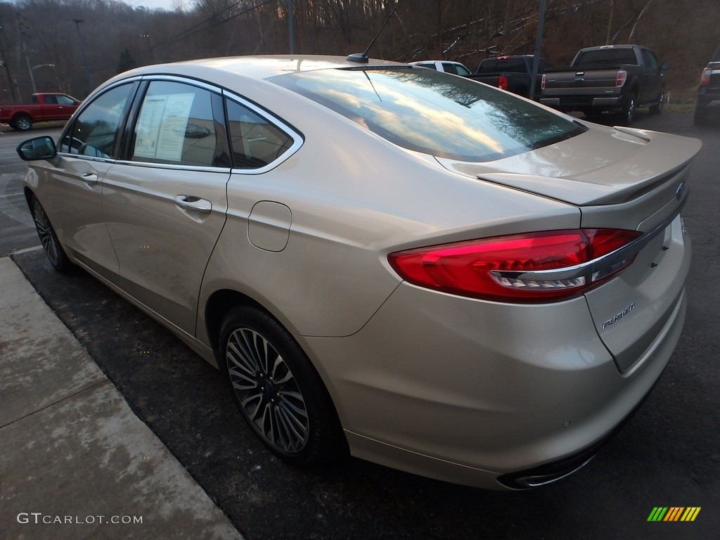 2018 Fusion Titanium AWD - White Gold / Medium Soft Ceramic photo #5