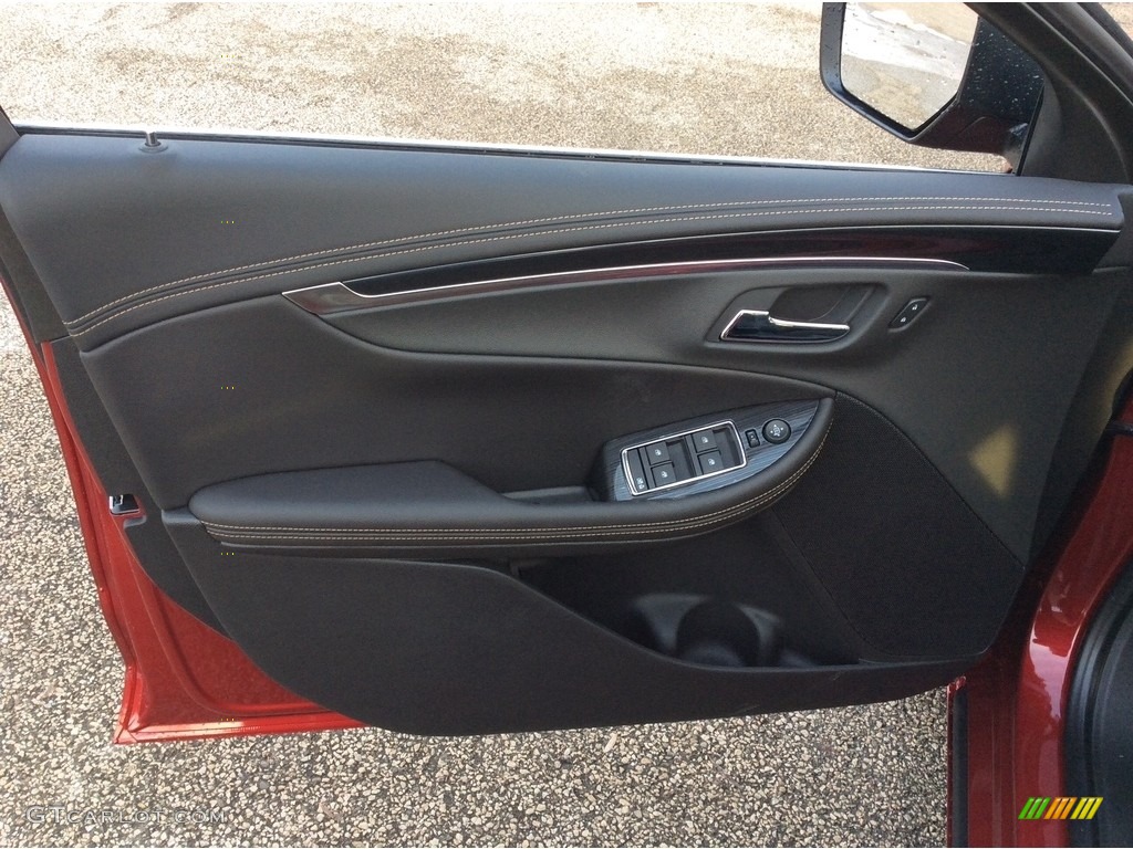 2019 Chevrolet Impala LT Jet Black Door Panel Photo #130920304