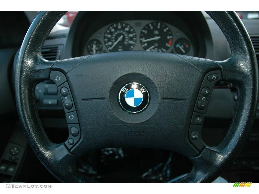 2006 X5 3.0i - Sterling Grey Metallic / Black Dakota Leather photo #20