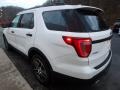 2017 White Platinum Ford Explorer Sport 4WD  photo #5