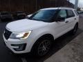 2017 White Platinum Ford Explorer Sport 4WD  photo #7
