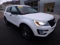 2017 White Platinum Ford Explorer Sport 4WD  photo #9