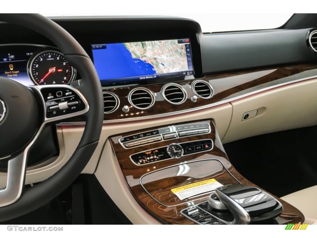 2019 Mercedes-Benz E 450 4Matic Sedan Macchiato Beige/Black Dashboard Photo #130922272