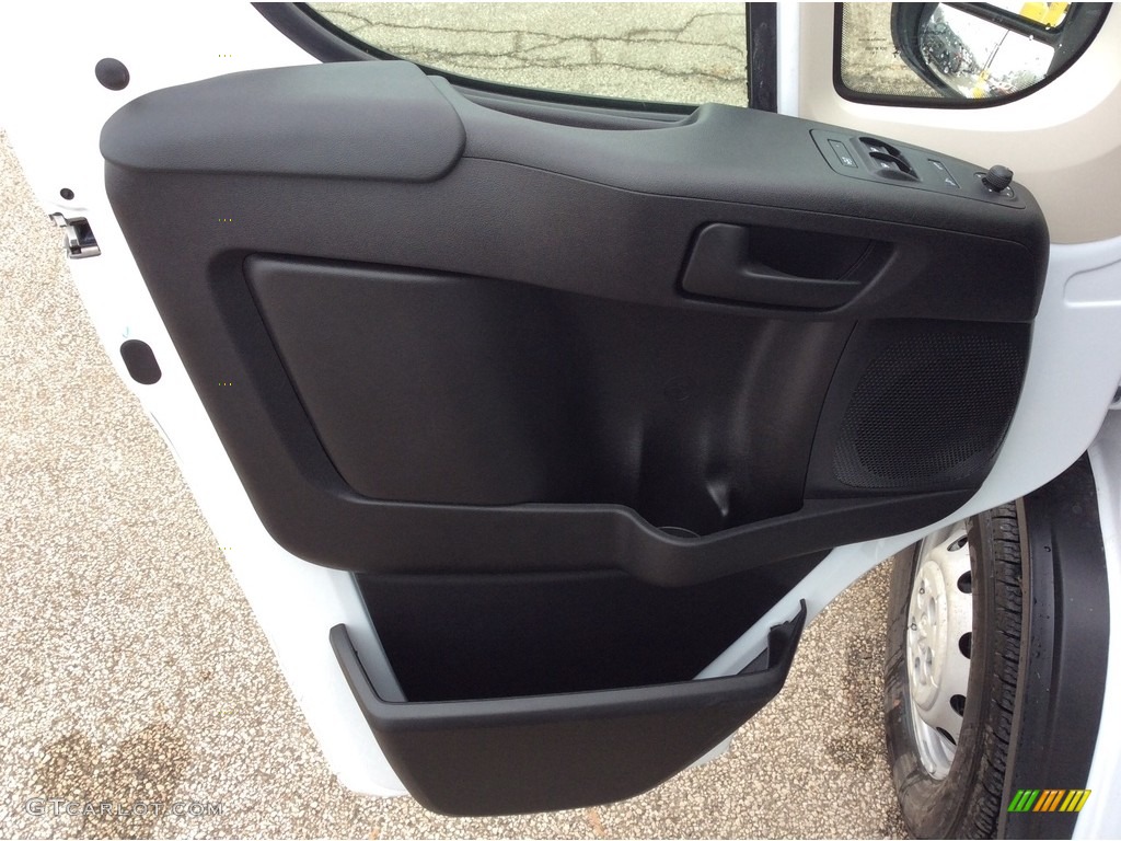 2019 Ram ProMaster 2500 High Roof Cargo Van Black Door Panel Photo #130923757