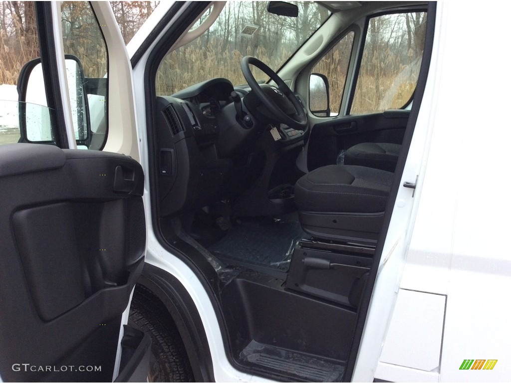 Black Interior 2019 Ram ProMaster 2500 High Roof Cargo Van Photo #130923784