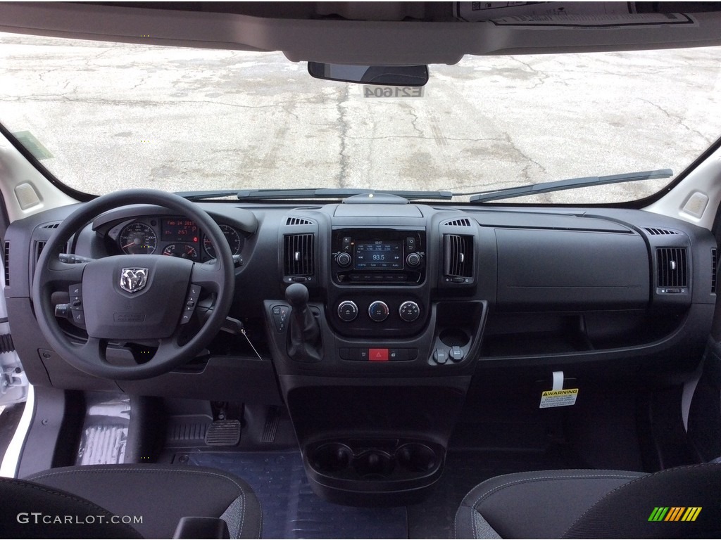 2019 Ram ProMaster 2500 High Roof Cargo Van Black Dashboard Photo #130923841