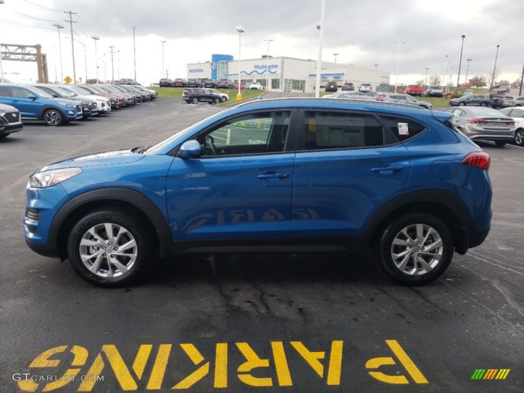 Aqua Blue 2019 Hyundai Tucson Value AWD Exterior Photo #130924342