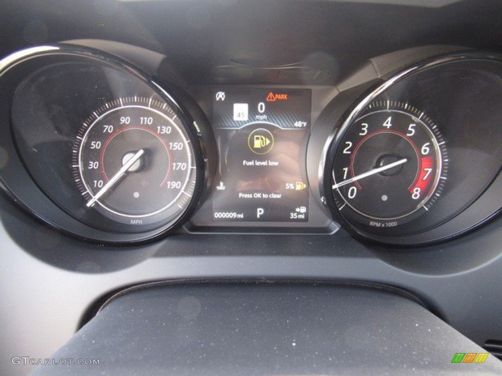 2019 Jaguar F-Type Coupe Gauges Photo #130924555