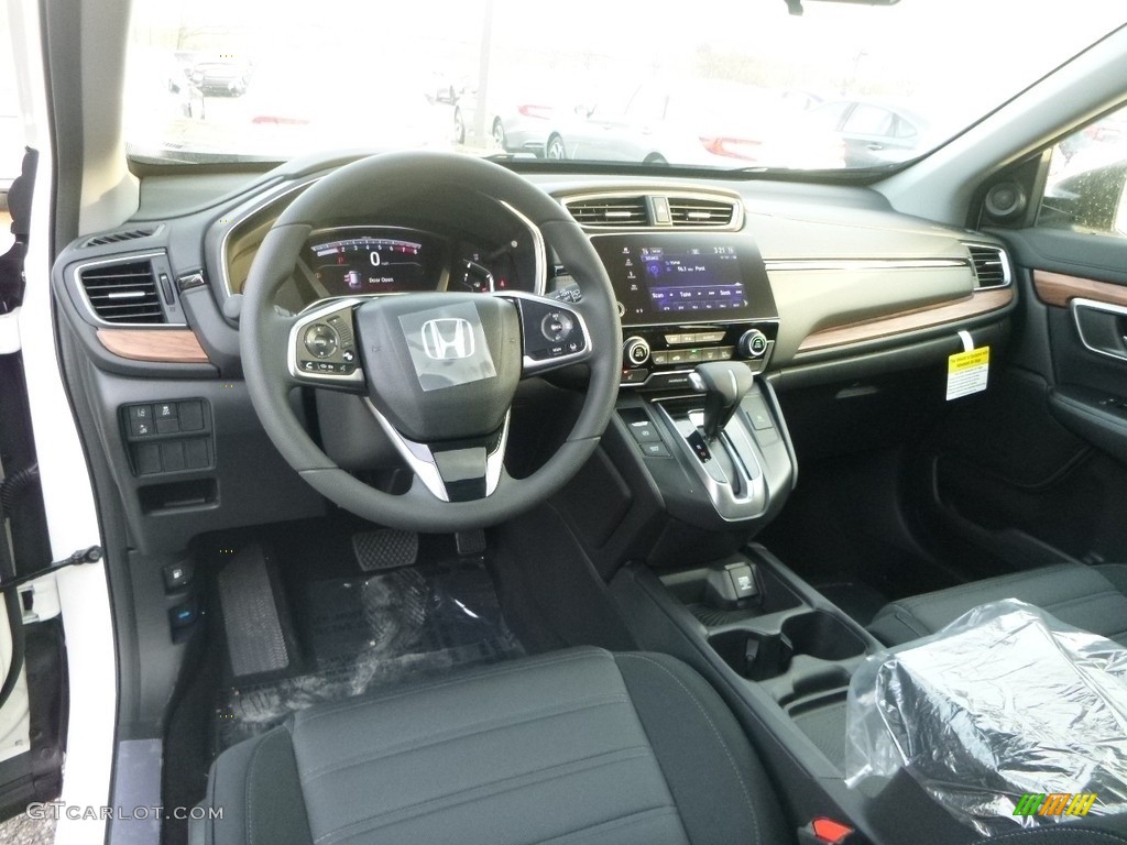 2018 CR-V EX AWD - White Diamond Pearl / Black photo #10