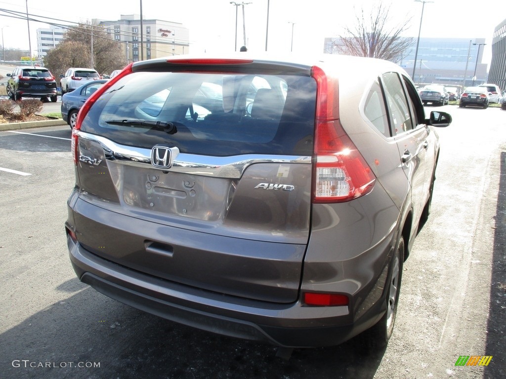 2015 CR-V LX AWD - Urban Titanium Metallic / Black photo #5