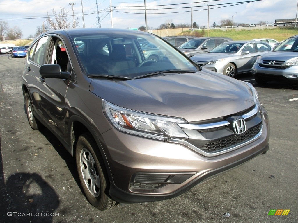 2015 CR-V LX AWD - Urban Titanium Metallic / Black photo #6