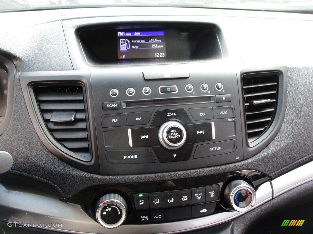 2015 CR-V LX AWD - Urban Titanium Metallic / Black photo #14