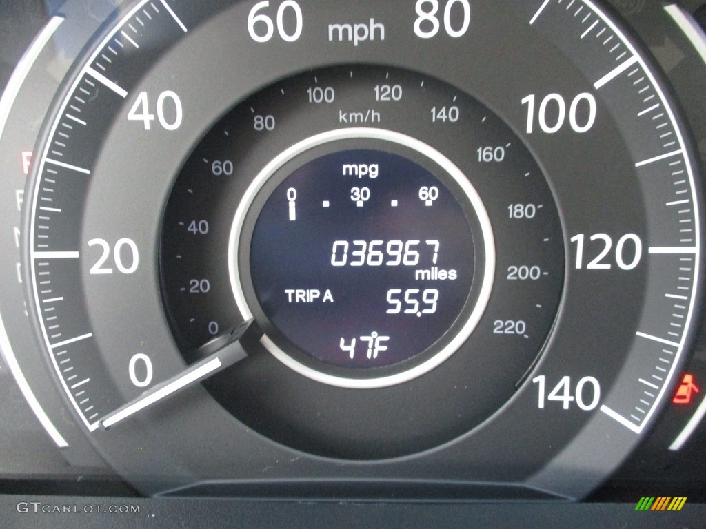 2015 CR-V LX AWD - Urban Titanium Metallic / Black photo #20