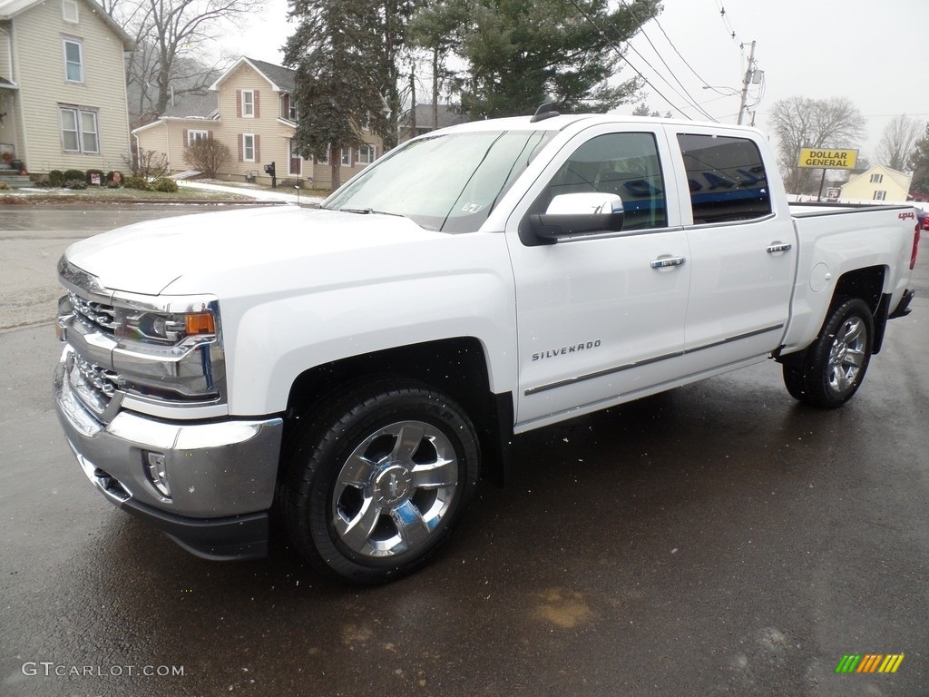 2018 Silverado 1500 LTZ Crew Cab 4x4 - Summit White / Jet Black photo #1