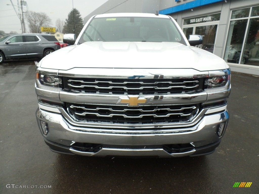 2018 Silverado 1500 LTZ Crew Cab 4x4 - Summit White / Jet Black photo #3