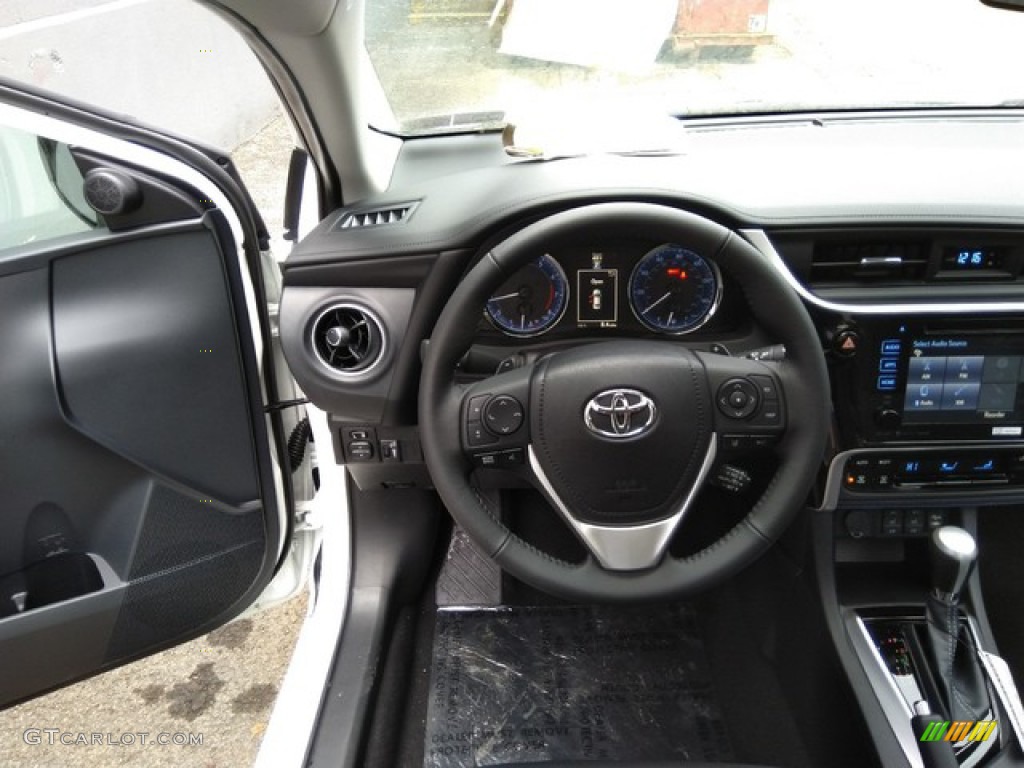 2019 Toyota Corolla XSE Black Steering Wheel Photo #130930918