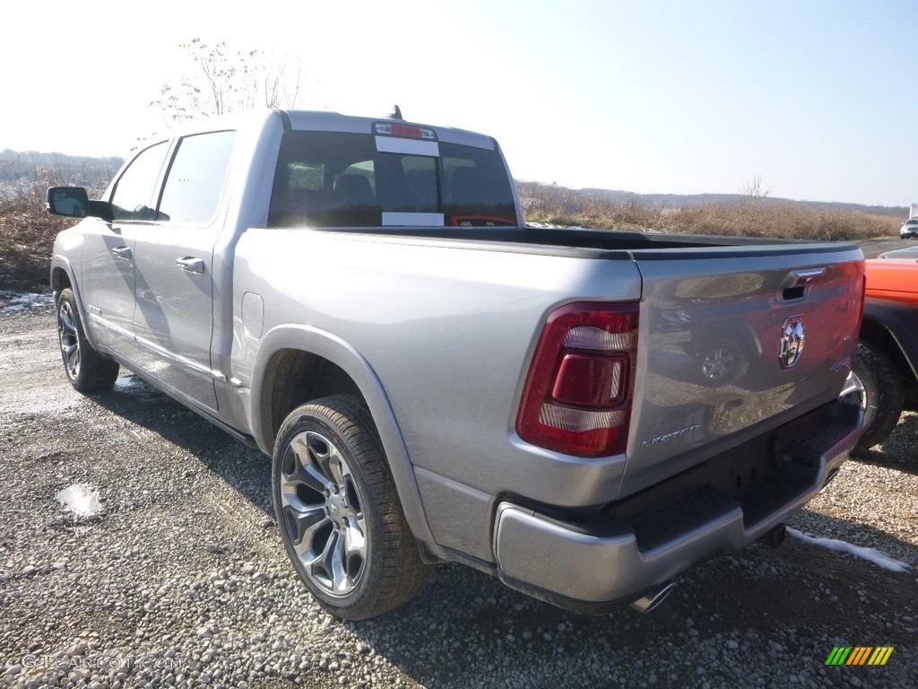 2019 1500 Limited Crew Cab 4x4 - Billett Silver Metallic / Black photo #4