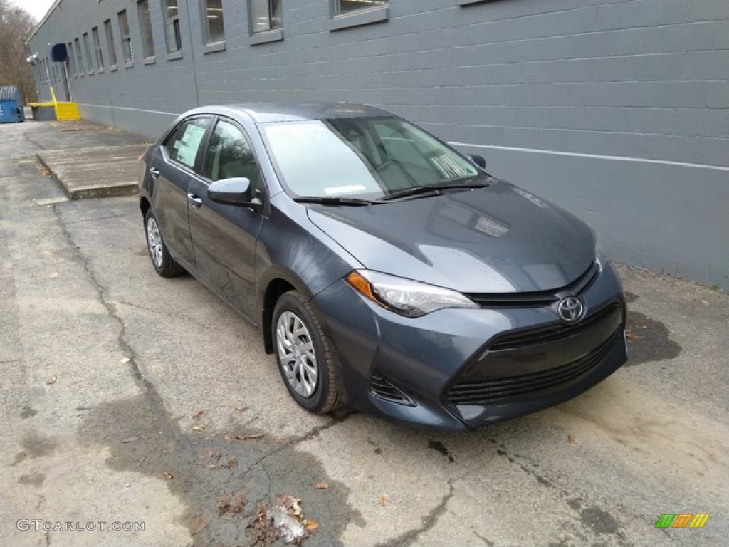 2019 Corolla LE - Slate Metallic / Ash/Dark Gray photo #1