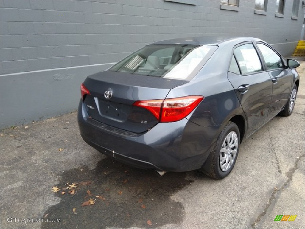 2019 Corolla LE - Slate Metallic / Ash/Dark Gray photo #3