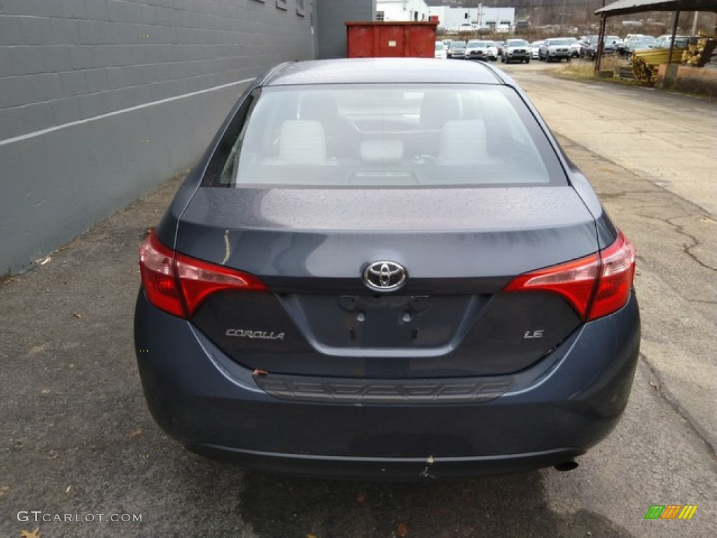 2019 Corolla LE - Slate Metallic / Ash/Dark Gray photo #4
