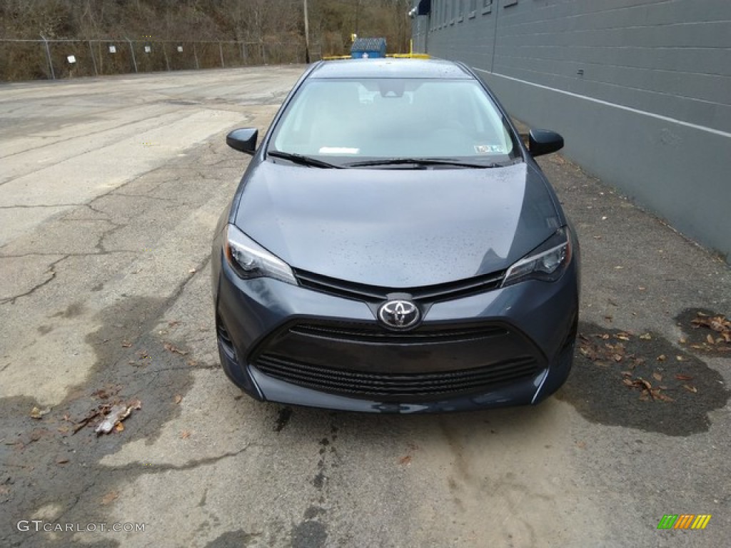 2019 Corolla LE - Slate Metallic / Ash/Dark Gray photo #8