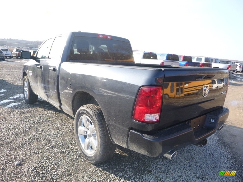 2019 1500 Classic Express Quad Cab 4x4 - Maximum Steel Metallic / Black/Diesel Gray photo #4