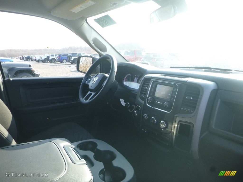 2019 1500 Classic Express Quad Cab 4x4 - Brilliant Black Crystal Pearl / Black/Diesel Gray photo #12