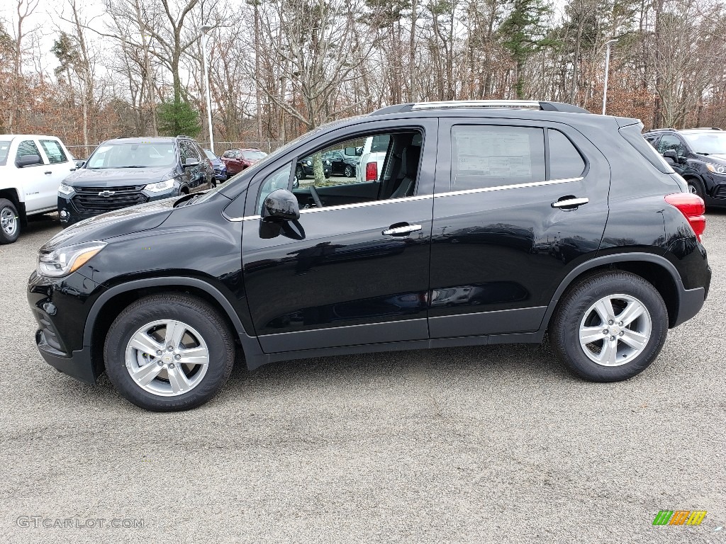 Mosaic Black Metallic 2019 Chevrolet Trax LT Exterior Photo #130939369