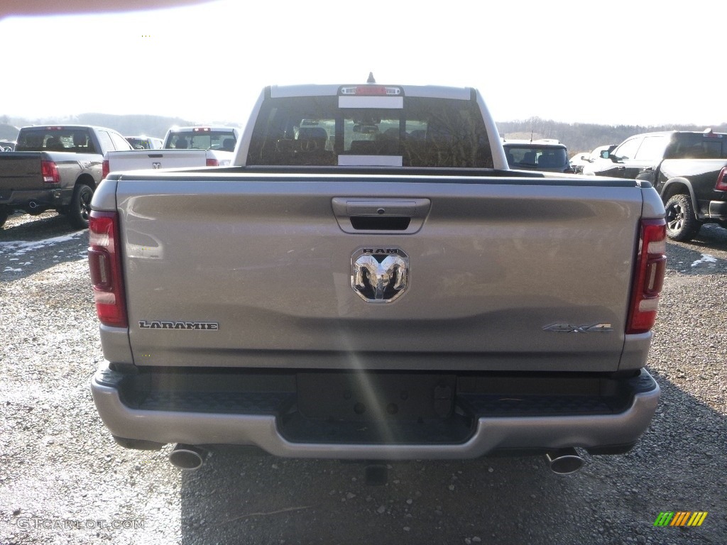 2019 1500 Laramie Crew Cab 4x4 - Bright Silver Metallic / Black photo #5