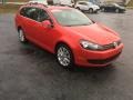 Tornado Red - Jetta TDI SportWagen Photo No. 8