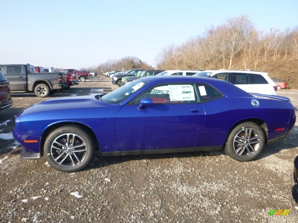 Indigo Blue 2019 Dodge Challenger GT AWD Exterior Photo #130940913
