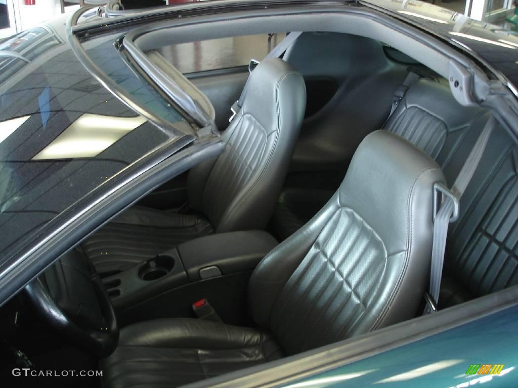 1997 Camaro Z28 Coupe - Polo Green Metallic / Medium Grey photo #10