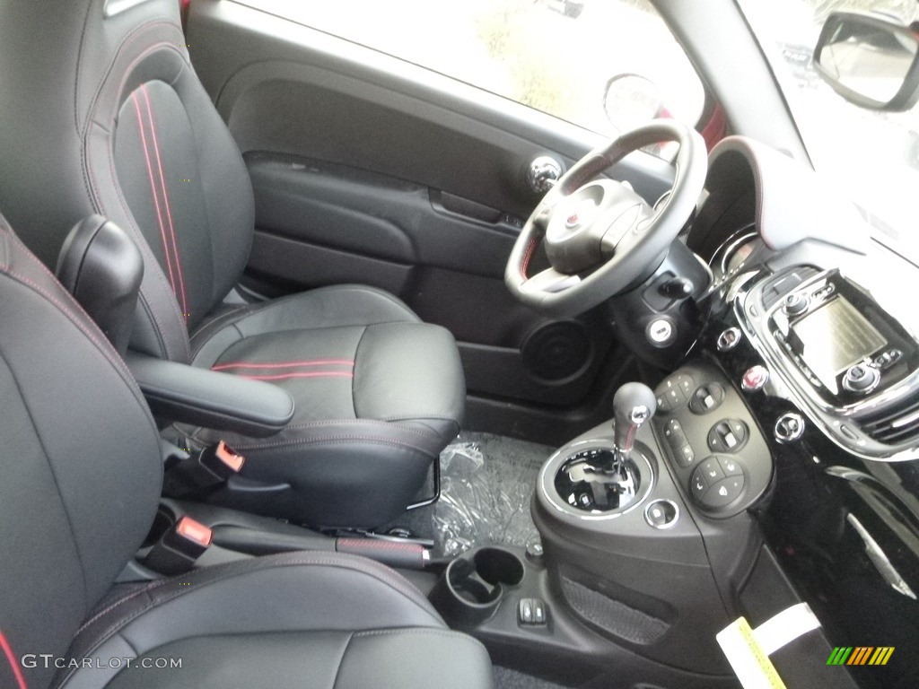 2018 Fiat 500 Abarth Front Seat Photo #130943104