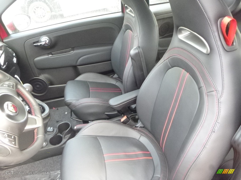2018 Fiat 500 Abarth Interior Color Photos